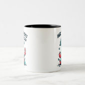 誰もがロブスターを愛する – 拉致 ツートーンマグカップ (中央)