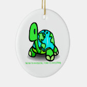 誰もが住んでいる セラミックオーナメント (右)