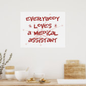 誰もが医療助手を愛している ポスター (キッチン)