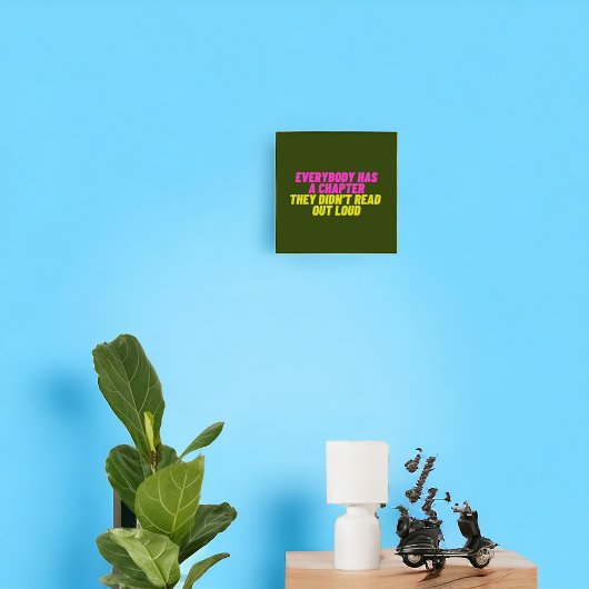 誰もが声に出して読まなかった章を持っている ポスター