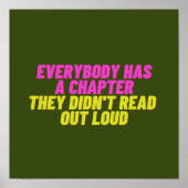 誰もが声に出して読んでいない章を持っている ポスター (正面)