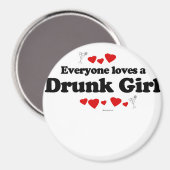 誰もが女の子を飲愛す マグネット (正面/裏面)