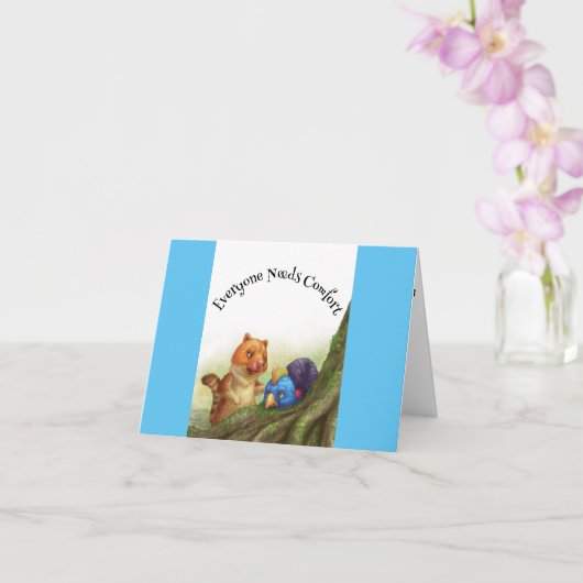 誰もが子供に心地よいの同情カードを必要とする カード (蘭)