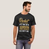 誰もが完璧ではないけれど、木工旋盤ができればそれでいい 木工旋盤の楽しい世界 Tシャツ (正面フル)