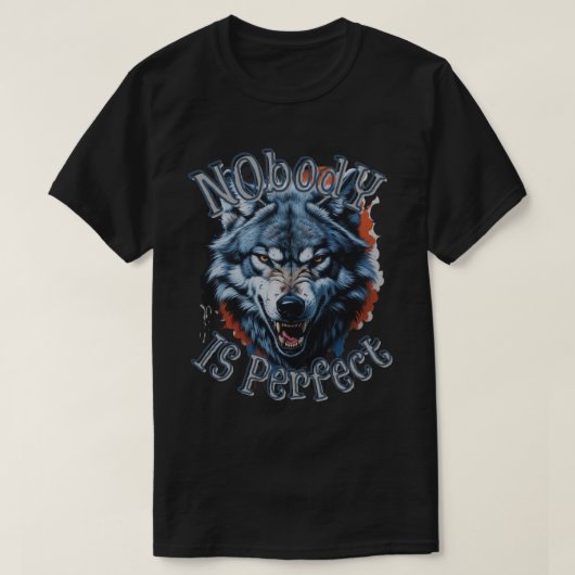 誰もが完璧ではない Tシャツ (デザイン正面)