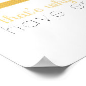 誰もが完璧な – 鉛筆と消しゴムのポスター ポスター (角)