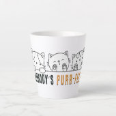 誰もが完璧 カフェラテマグ (正面)