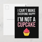 誰もが幸せにできるわけじゃない - 私はカップケーキじゃない ポストカード (正面/裏面)