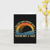 誰もが幸せにできるわけではない、あなたはタコ・フではない カード (黄色い花)