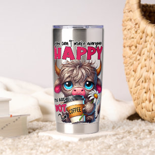 誰もが幸せになるわけじゃない、あなたはコーヒーじゃないんだから 保温保冷タンブラー
