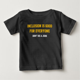 誰もが幸せになる包摂 ベビーTシャツ