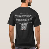 誰もが救われる Tシャツ (裏面)