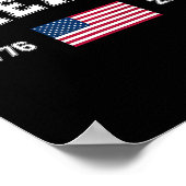 誰もが楽しむアメリカ独立250周年 ポスター (角)