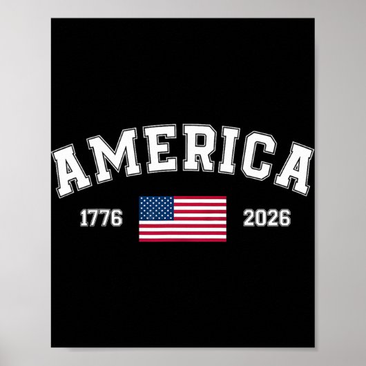誰もが楽しむアメリカ独立250周年 ポスター (正面)