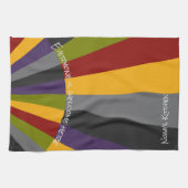 誰もが歓迎ここではサンライズキッチンティータオル キッチンタオル (横)