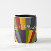 誰もが歓迎ここ日の出サンセットマグ マグカップ (中央)