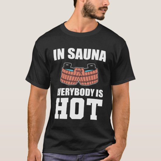 誰もが熱い問題を抱えている Tシャツ (正面)