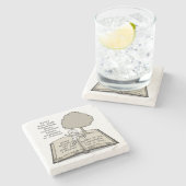 誰もが物語を持つ ストーンコースター (横)