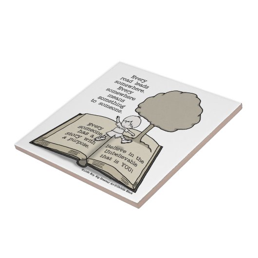 誰もが物語を持つ タイル (側面)