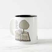 誰もが物語を持つ ツートーンマグカップ (正面左)