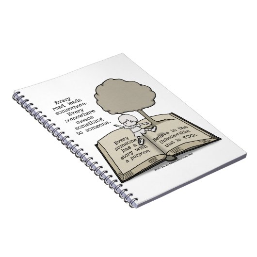 誰もが物語を持つ ノートブック (右側)