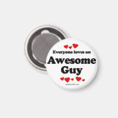 誰もが男を愛し素晴らしている マグネット (正面/裏面)