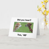 「誰もが知っている」あなたが「40」を回している カード (黄色い花)