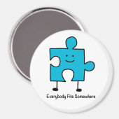 誰もが磁石に取り付く マグネット (正面/裏面)