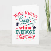 誰もが私を愛しているならクピッドなんていらない、ZFJ カード (正面)