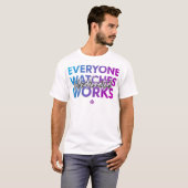 誰もが見ている Tシャツ (正面フル)