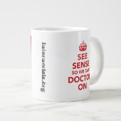 誰もが計画MAGを持っている ジャンボコーヒーマグカップ (正面右)