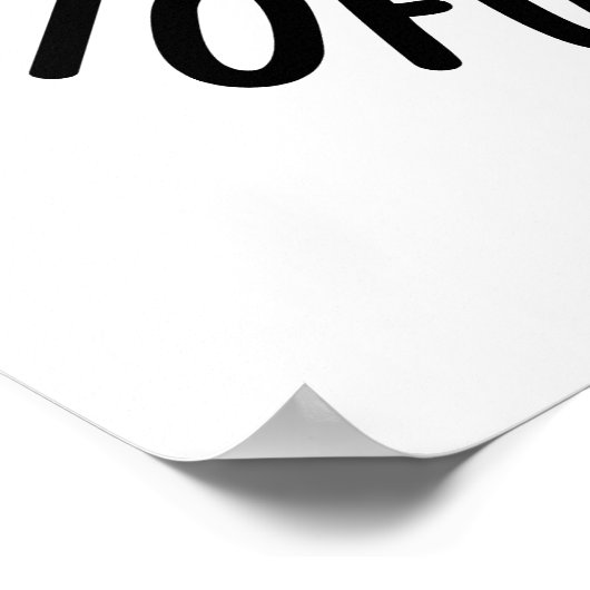 誰もが豆腐の食べ物パおもしろいンと戦っていた ポスター (角)