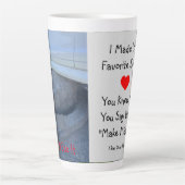 誰もが間違いをラテロックZazz_It L カフェラテマグ (正面)