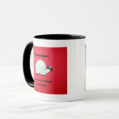 誰もが間違いを犯す。 マグカップ (正面左)