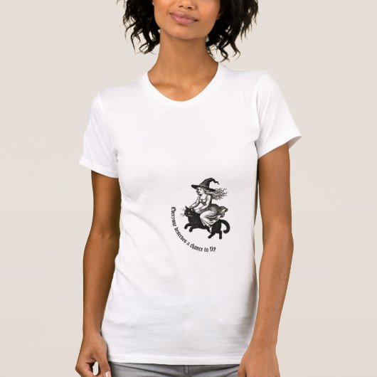 誰もが飛ぶチャンスを手に入れるべき Tシャツ (正面)