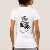 誰もが飛ぶチャンスを手に入れるべき Tシャツ (裏面)