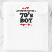 誰もが70歳の少年を愛している ラウンドシール (バッグ)