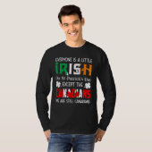 誰もがSt patricks day・カナで少しアイルランド語だ Tシャツ (正面フル)