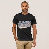 誰もそれ気にまで働くな Tシャツ (正面フル)