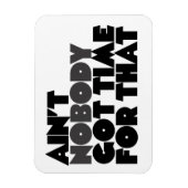 誰もそ得れに時間を割くな マグネット (縦)