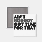 誰もそ得れに時間を割くな マグネット (正面/裏面)