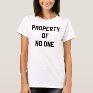 誰もの特性 Tシャツ