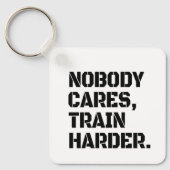 誰ももっ気にと練習しない  キーホルダー (正面)