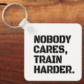 誰ももっ気にと練習しない  キーホルダー (正面)