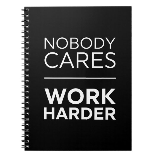 誰もよ気にく働く者はない ノートブック (正面)