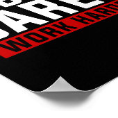 誰もよ気にく働く者はない ポスター (角)