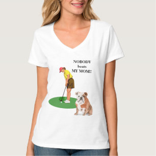 誰もビートズマイマドッグゴルフ  Tシャツ