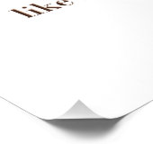 誰もプグの女の子を見ていないようなダンス ポスター (コーナー)