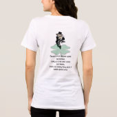 誰もワッチグもしでなかったように踊る トライブレンドTシャツ (裏面)