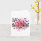 誰も一人で乳房に取り組む足踏み好き カード (黄色い花)